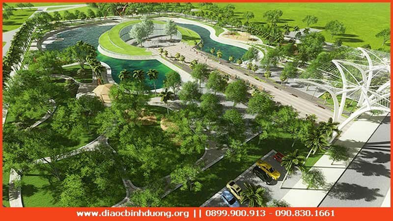 Khu đô thị Phúc Đạt - Thủ Dầu Một, Bình Dương 27 Công viên khu đô thị Phúc Đạt