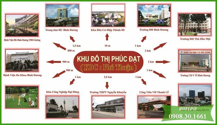 Khu đô thị Phúc Đạt - Thủ Dầu Một, Bình Dương 44 tiện ích khu đô thị phúc đạt bình dương