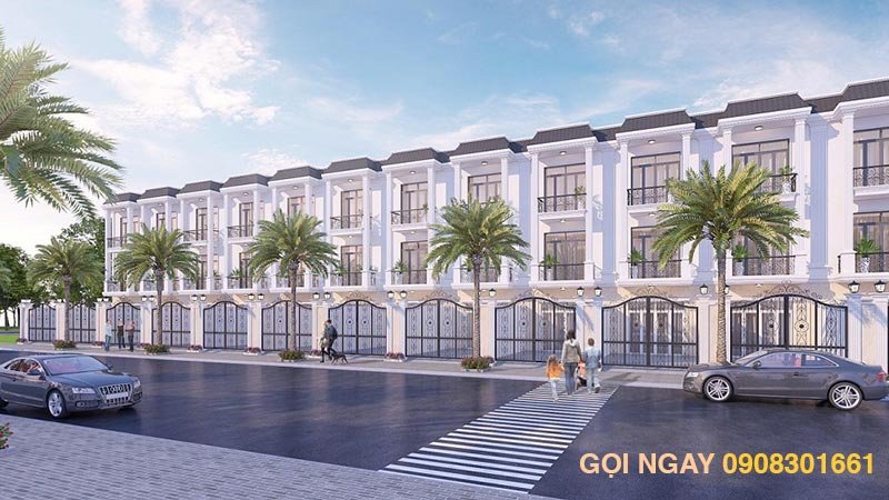 Thiết kế dự án nhà phố Louis Resident Dĩ An