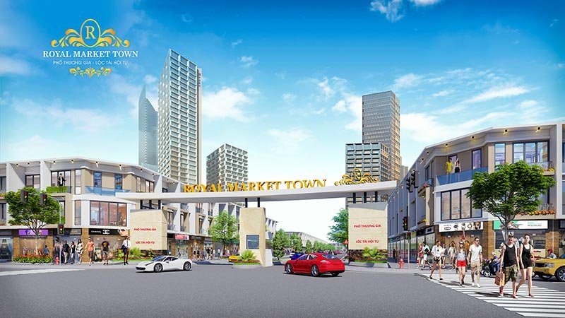 Dự án Royal Market Town Thuận An 6 Phối cảnh Dự án Royal Market Town Thuận An