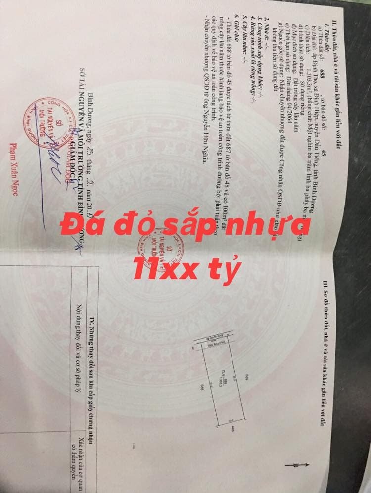 Bán đất xã Định Hiệp-Dầu Tiếng giá tốt 5 Bán đất xã Định Hiệp-Dầu Tiếng giá tốt