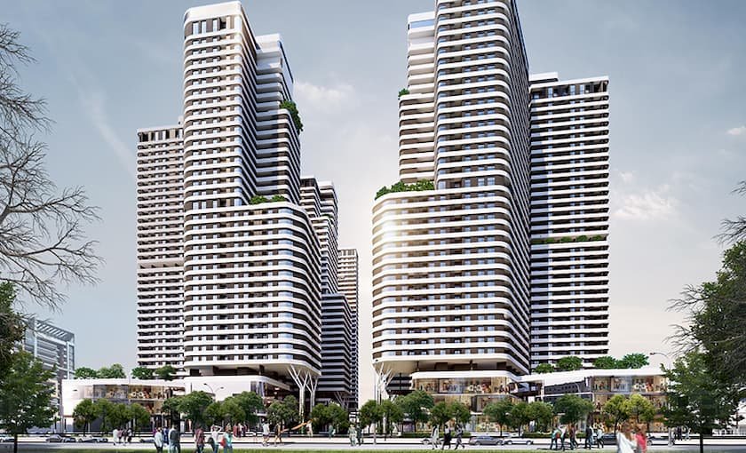 Thiết kế trung tâm thương mại Bình Dương Grand View