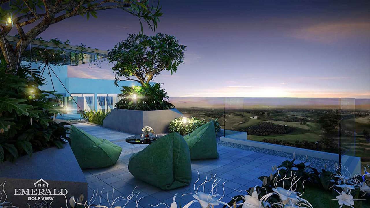 Chung cư The Emerald Golf View Bình Dương Chỉ từ 1.8 tỷ/căn 26 Sky garden the emerald golf view