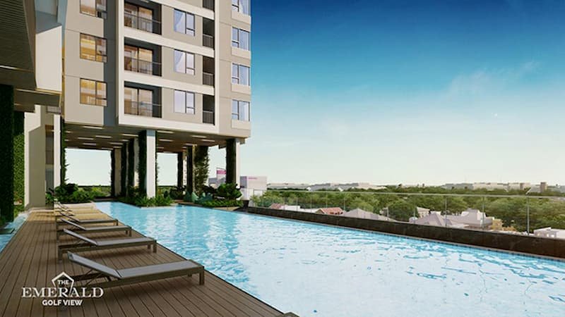 The Emerald Golf View Căn hộ đẳng cấp thượng lưu dành cho giới chuyên gia 4 Hồ bơi khu căn hộ The Emerald Golf View