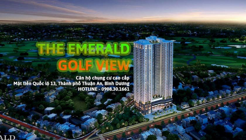 Dự án the emerald golf view bình dương