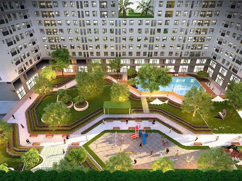 Căn hộ chung cư ở dĩ an bình dương