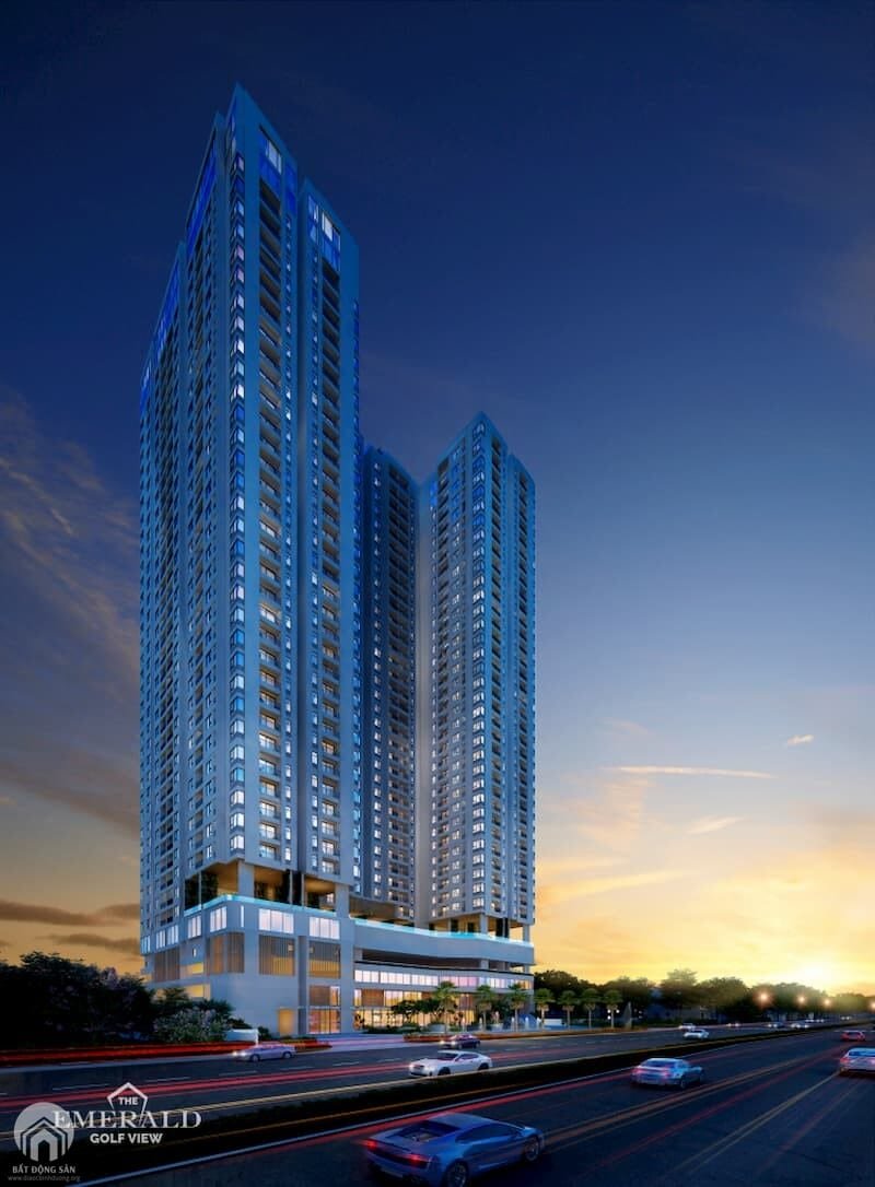 “Ông trùm” Coteccons xây căn hộ cao cấp nghìn tỷ cao bậc nhất Bình Dương 3 Conteccons xây the emerald golf view cao 40 tầng