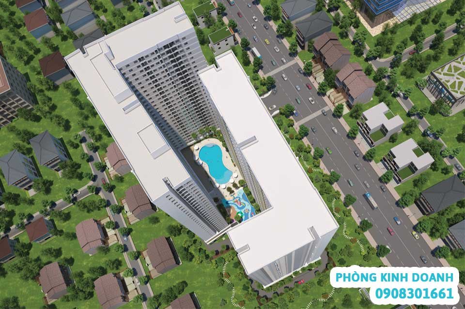Thiết kế Legacy Central nhìn từ trên cao