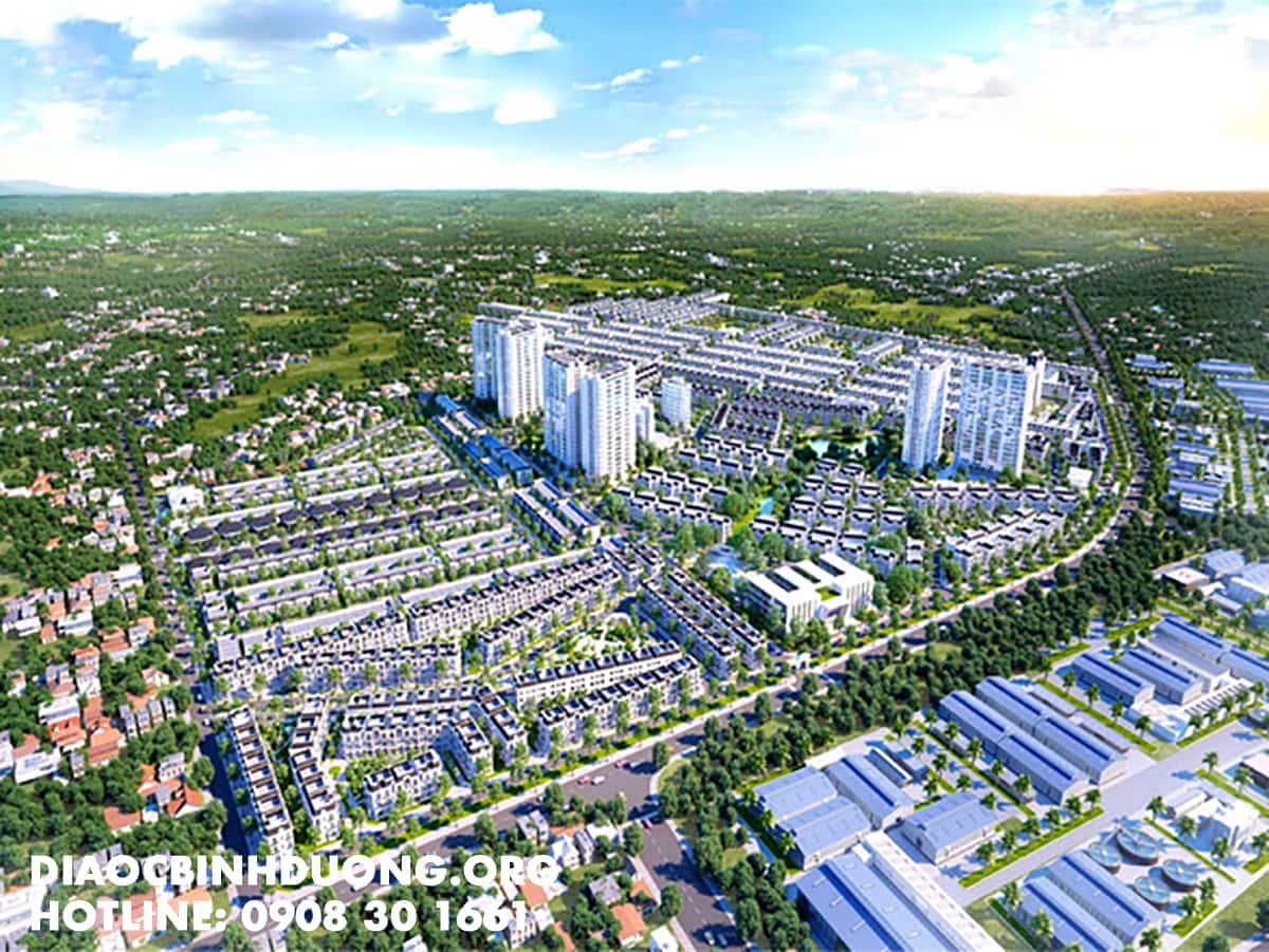 ĐẠI PHƯỚC MOLITA 16 Phối cảnh khu đô thị Đại Phước Molita Bàu Bàng