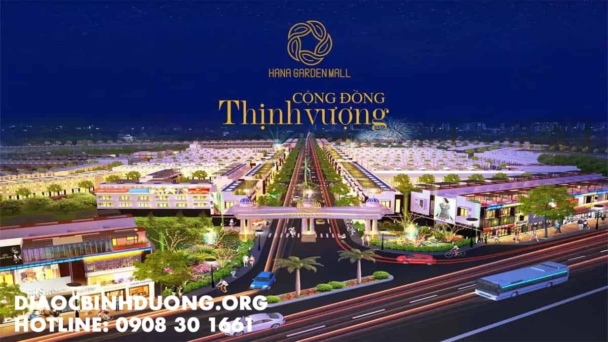 HANA GARDEN MALL 17 Hana Garden Mall xã Bình mỹ, huyện Bắc Tân Uyên, tỉnh Bình Dương