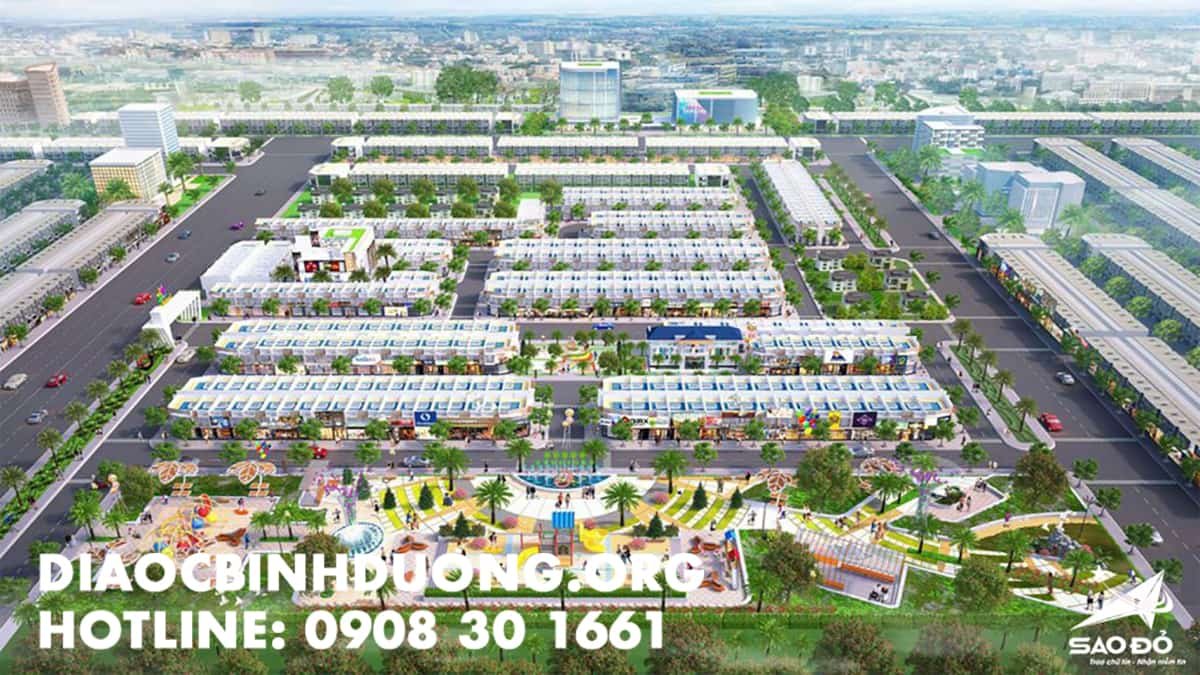 CENTRAL GOLDEN LAND 9 Phối cảnh dự án Central Golden Land Bàu Bàng, Bình dương