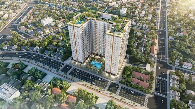 Có gì trong căn hộ Tecco Felice Homes với mức giá từ 22,9 triệu/m²? 5 Tecco Felice Homes là dự án hàng đầu tại Thuận An của CĐT sở hữu hồ bơi nội khu và Sky Park