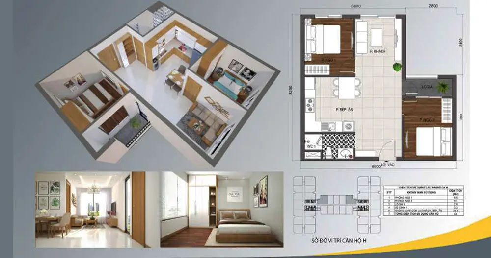 Căn hộ Tecco Felice Tower Tân Uyên Bình Dương 30 Mặt bằng chung cư tecco felice tower h